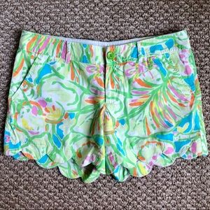 Lilly Pulitzer Buttercup Shorts Size 4